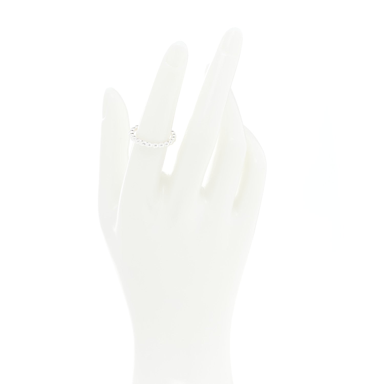 Tiffany Sterling Silver HardWear Bead Ring 53 6.25 2 of 5