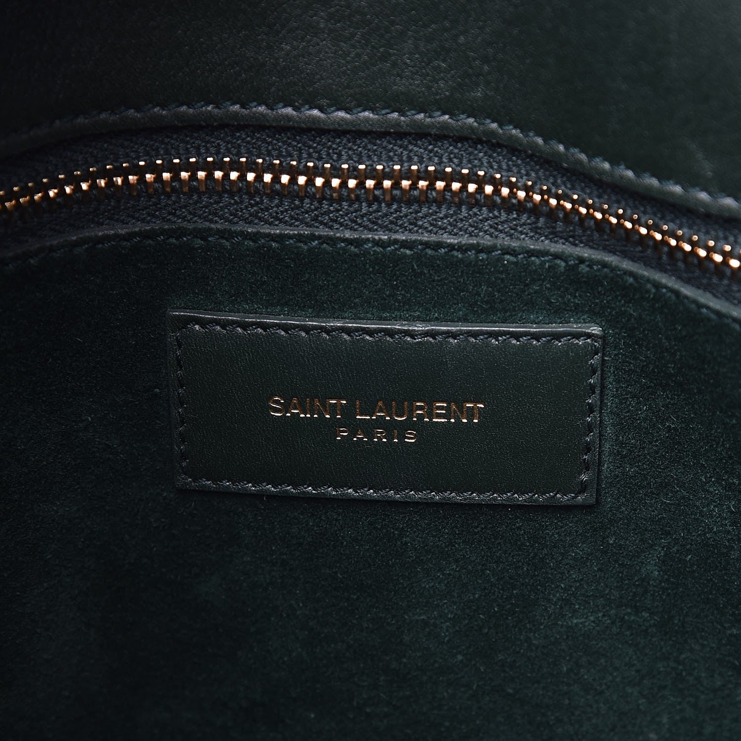 Saint Laurent Calfskin Small Sac De Jour Dark Green 7 of 13