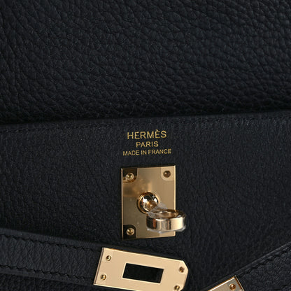 Hermes Togo Kelly Retourne 25 Black 5 of 11