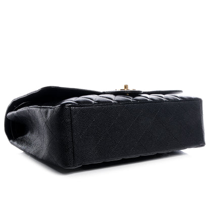 Chanel Caviar Quilted Maxi Double Flap Black 4 of 9
