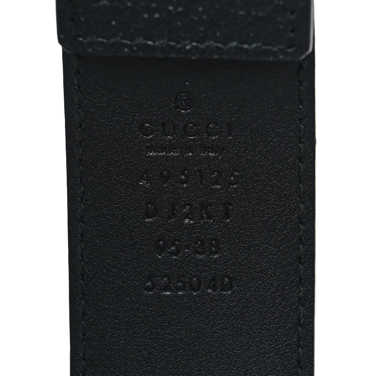 Textured Dollar Calfskin Bees And Stars Print Mens 35mm Belt 95 38 Black Gold
