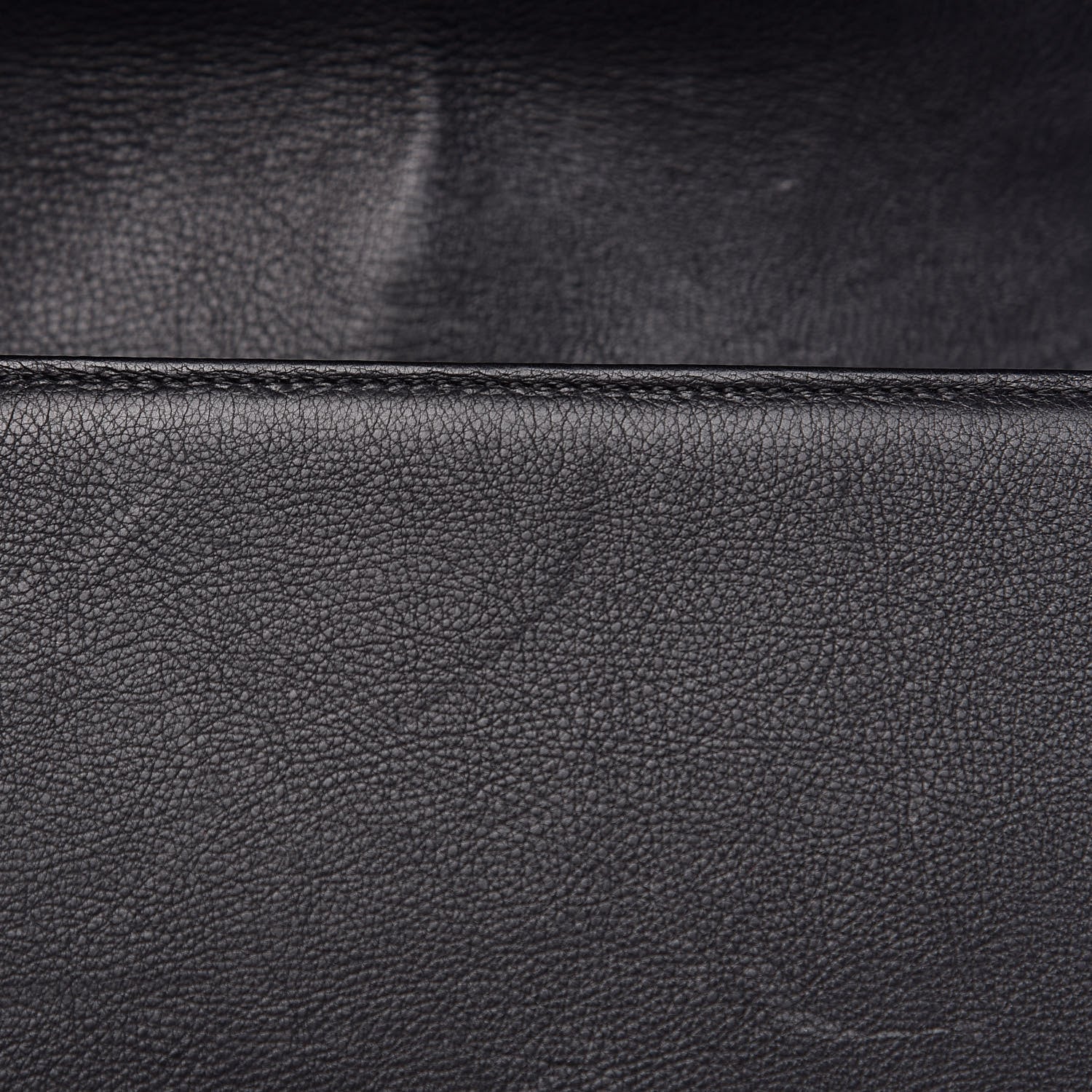 Chanel Calfskin Double Stitch Medium Boy Flap Black 13 of 18