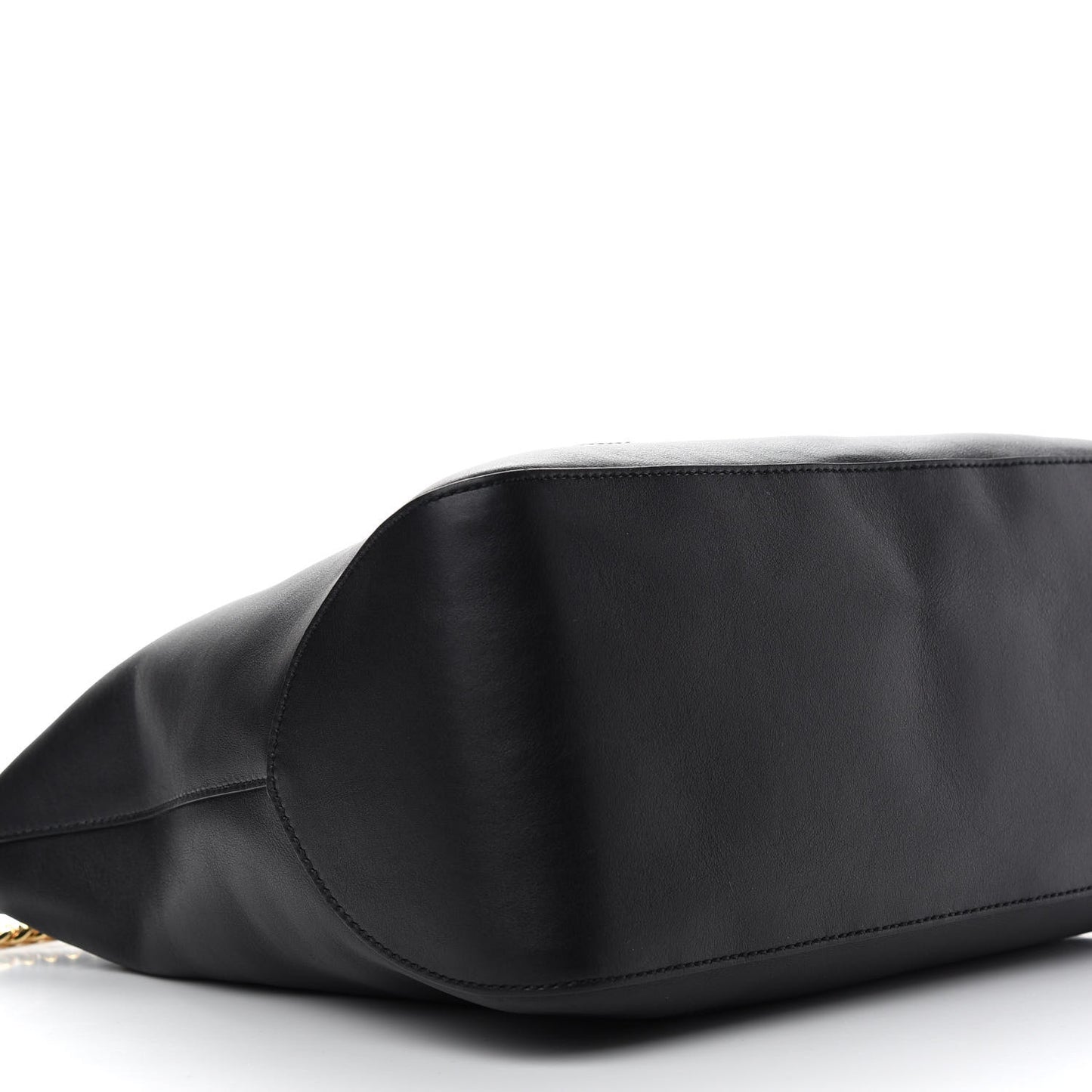 Apollo Calfskin GG Dadini Embroidered Large Hobo Black