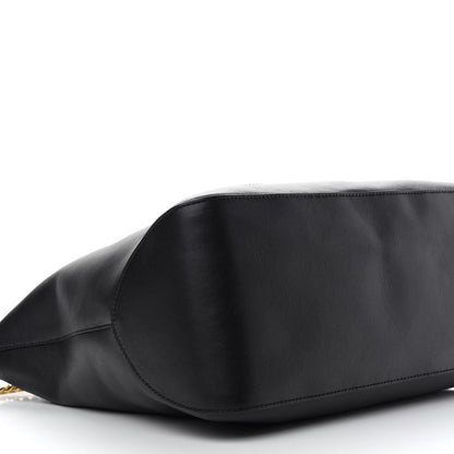 Gucci Apollo Calfskin GG Dadini Embroidered Large Hobo Black 8 of 9