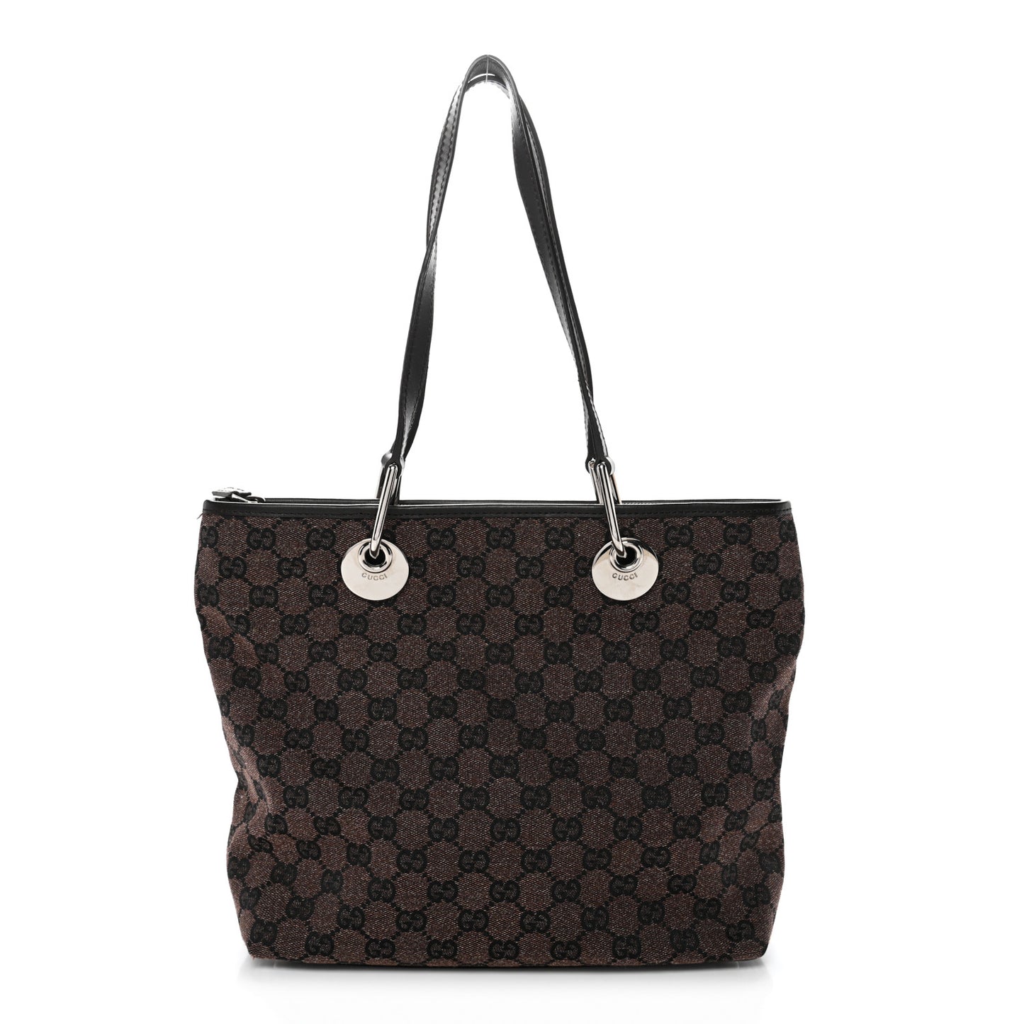 Monogram Eclipse Tote Dark Brown