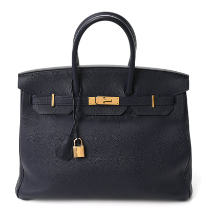 Hermes Togo BIRKIN 35 Bleu Nuit 1 of 10