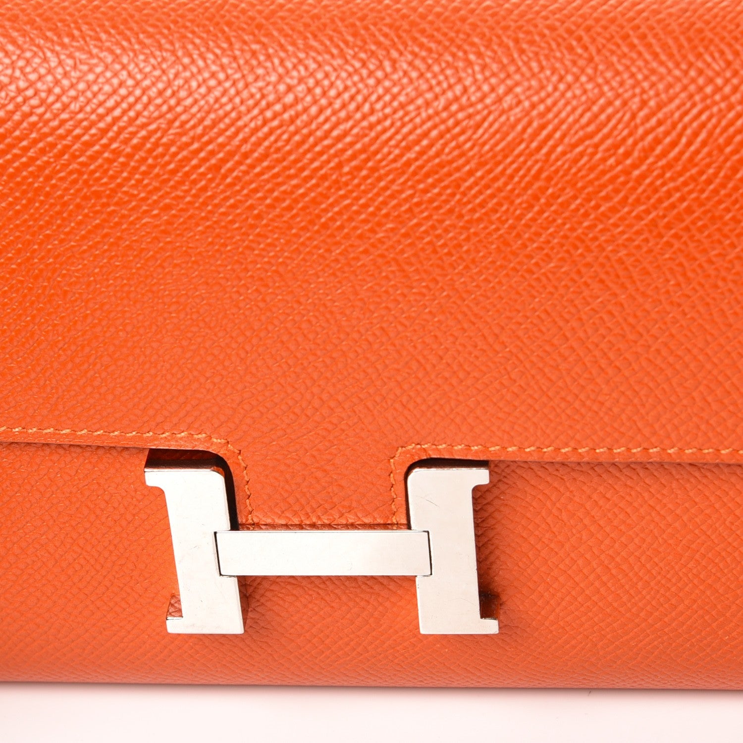 Hermes Epsom Constance Long Wallet Feu 11 of 12