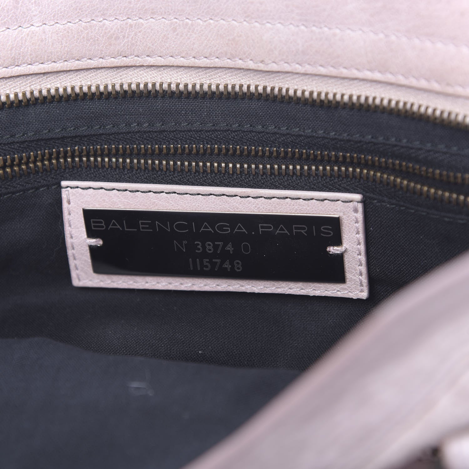 Balenciaga Agneau Classic Hardware City Bois De Rose 7 of 11