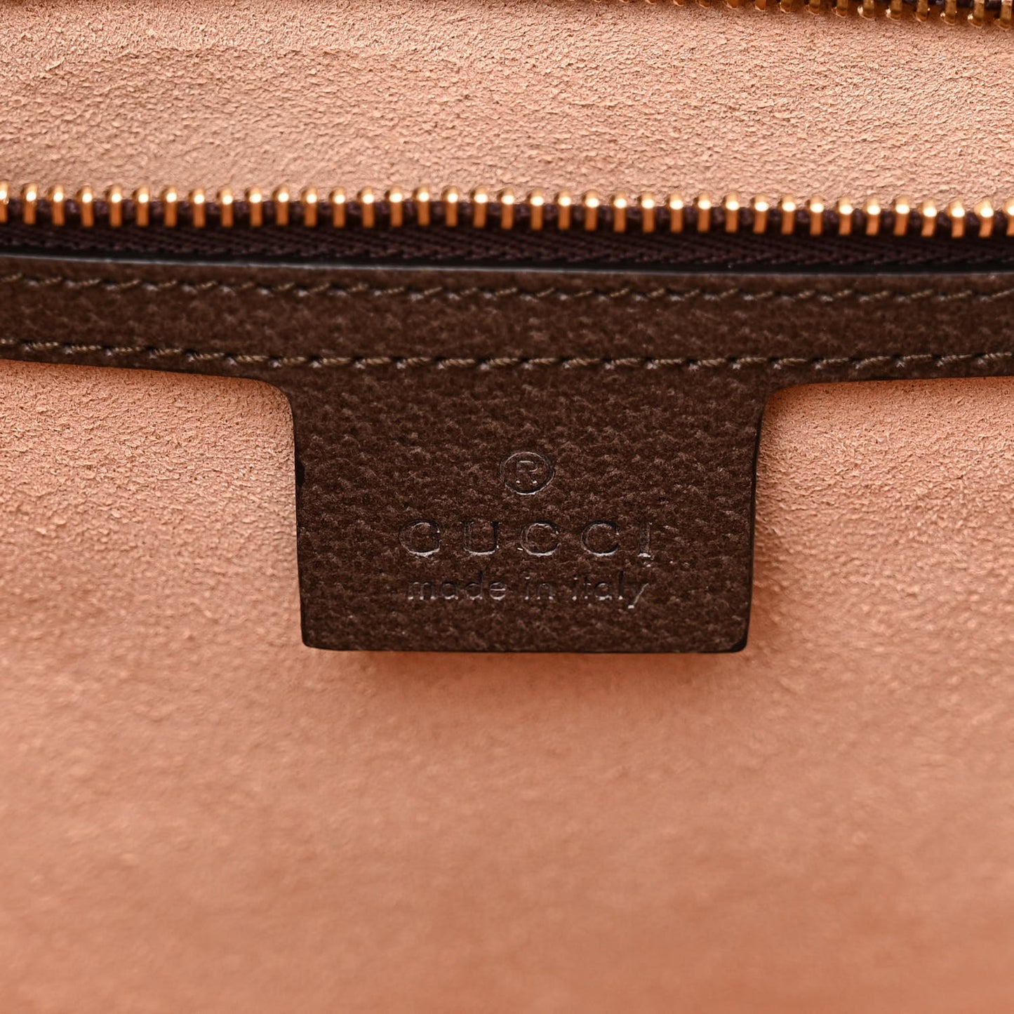 GG Supreme Monogram Web Medium Ophidia Tote Bag Brown