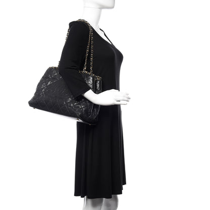 Chanel Calfskin Quilted Small Chain Me Tote Black 2 of 19