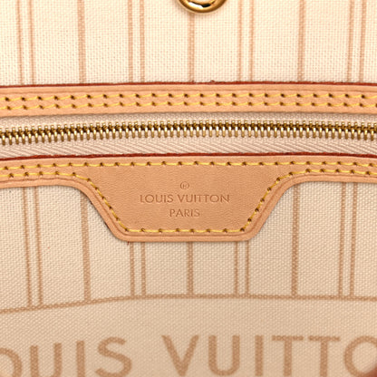 Louis Vuitton Damier Azur Neo Neverfull MM Rose Ballerine 6 of 8