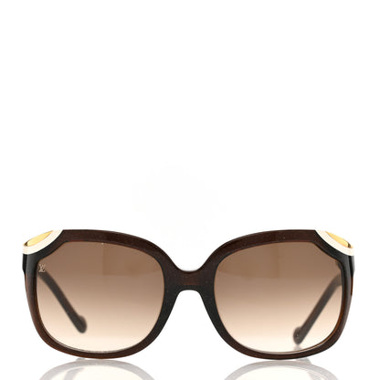 Louis Vuitton Ivy Cat Sunglasses Z0726W Brown 2 of 6