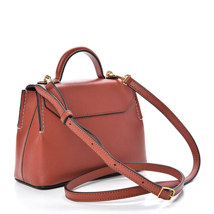 Mulberry Silky Calfskin Micro Seaton Rust 2 of 13