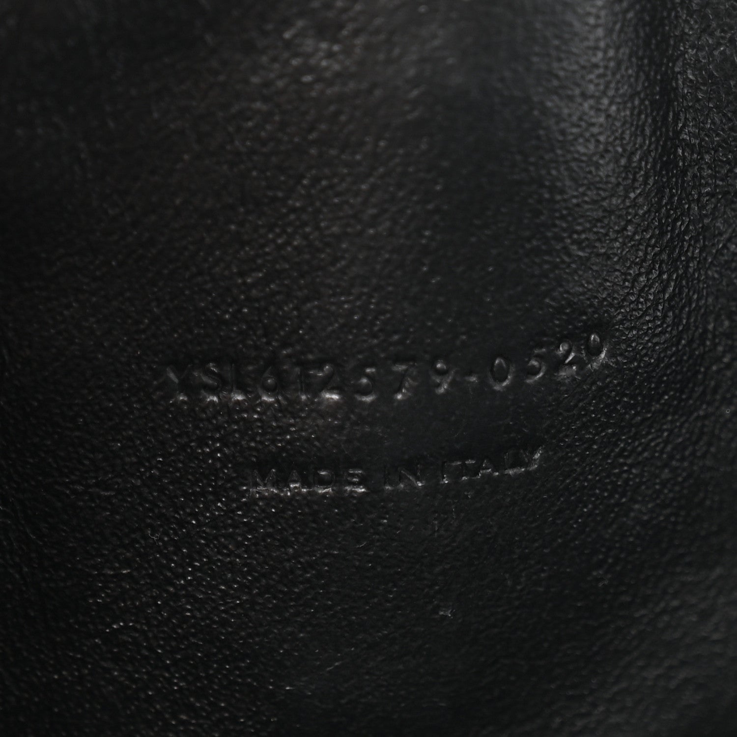 Saint Laurent Grain De Poudre Matelasse Monochrome Monogram Mini Lou Camera Bag Black 7 of 14