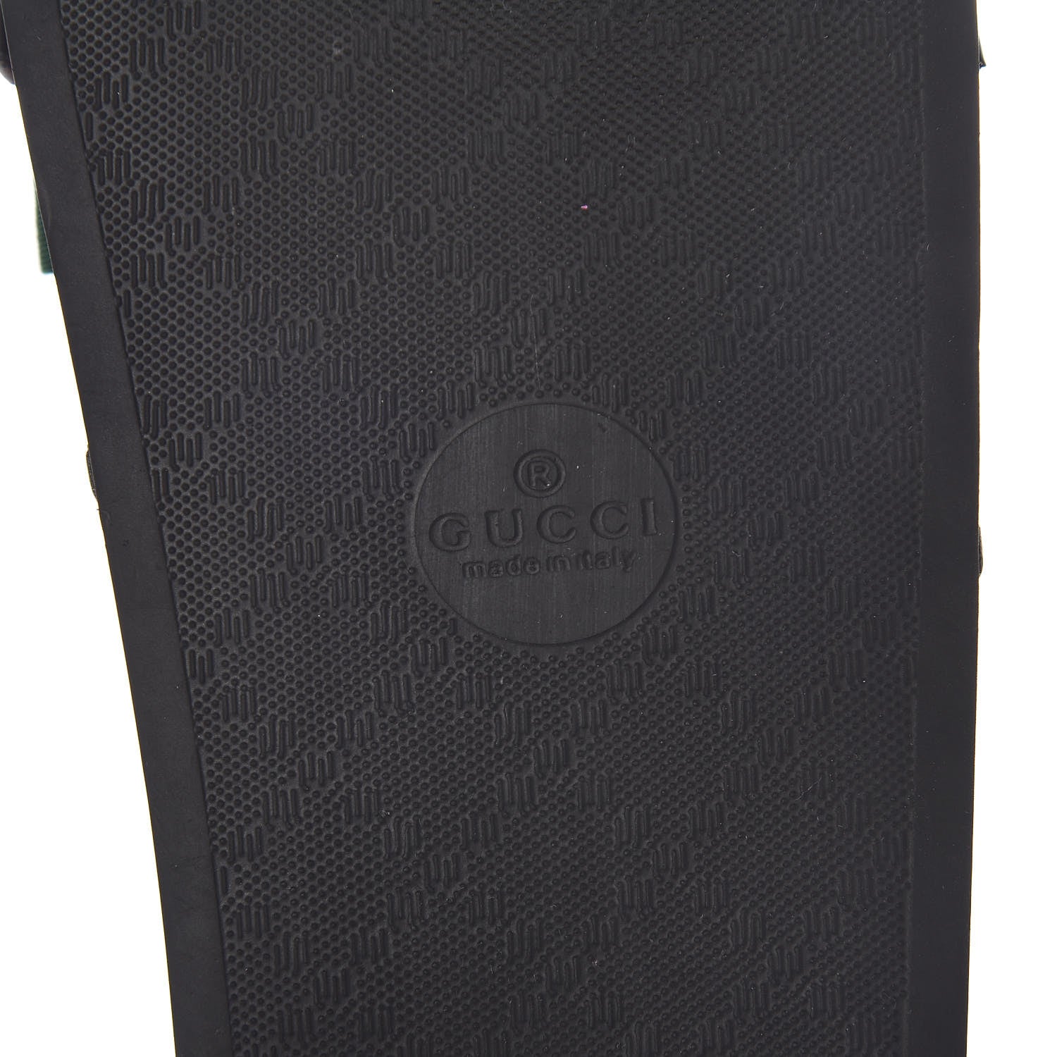 Gucci Satin Web Bow Slide Sandals 41 Black 9 of 13