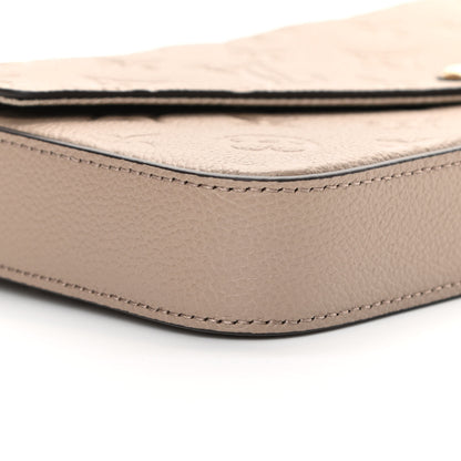 Louis Vuitton Empreinte Pochette Felicie Chain Wallet Tourterelle 10 of 12
