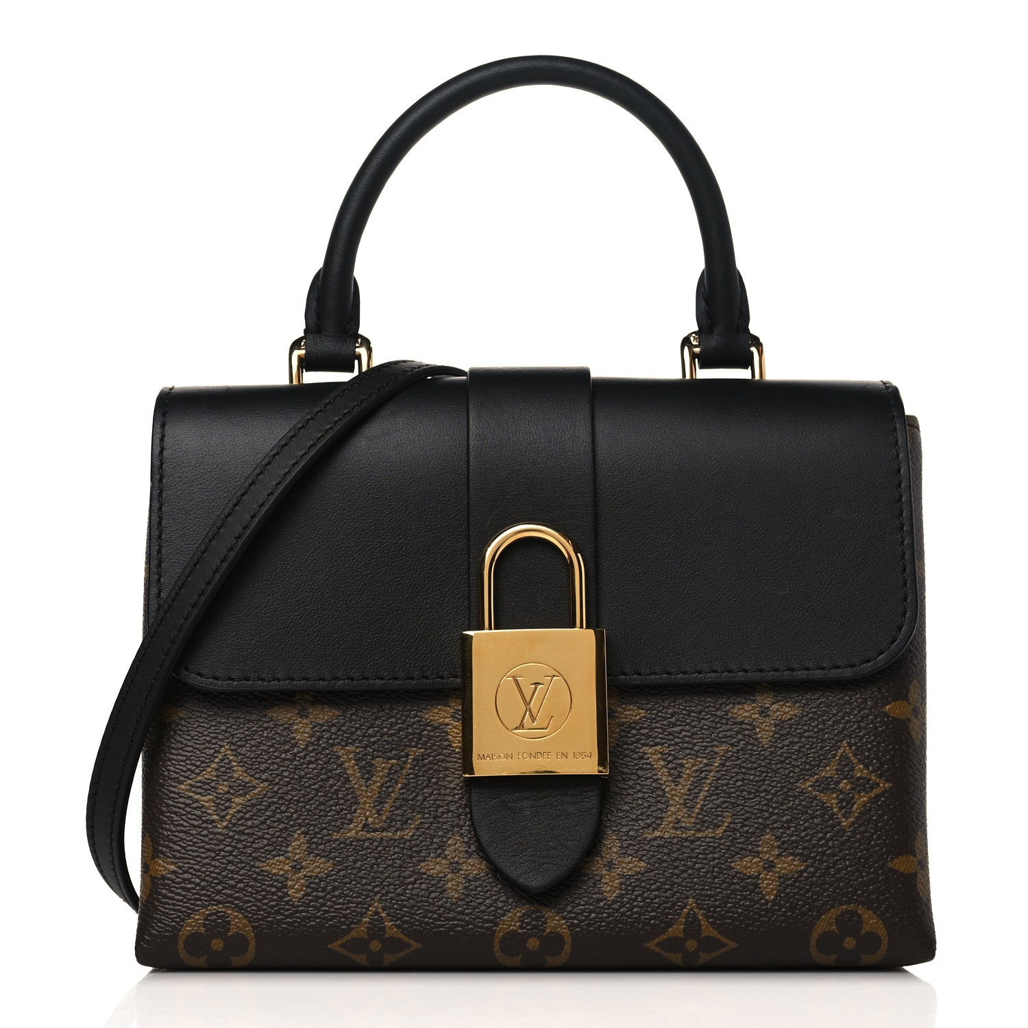 Louis Vuitton Monogram Locky BB Black 1 of 9