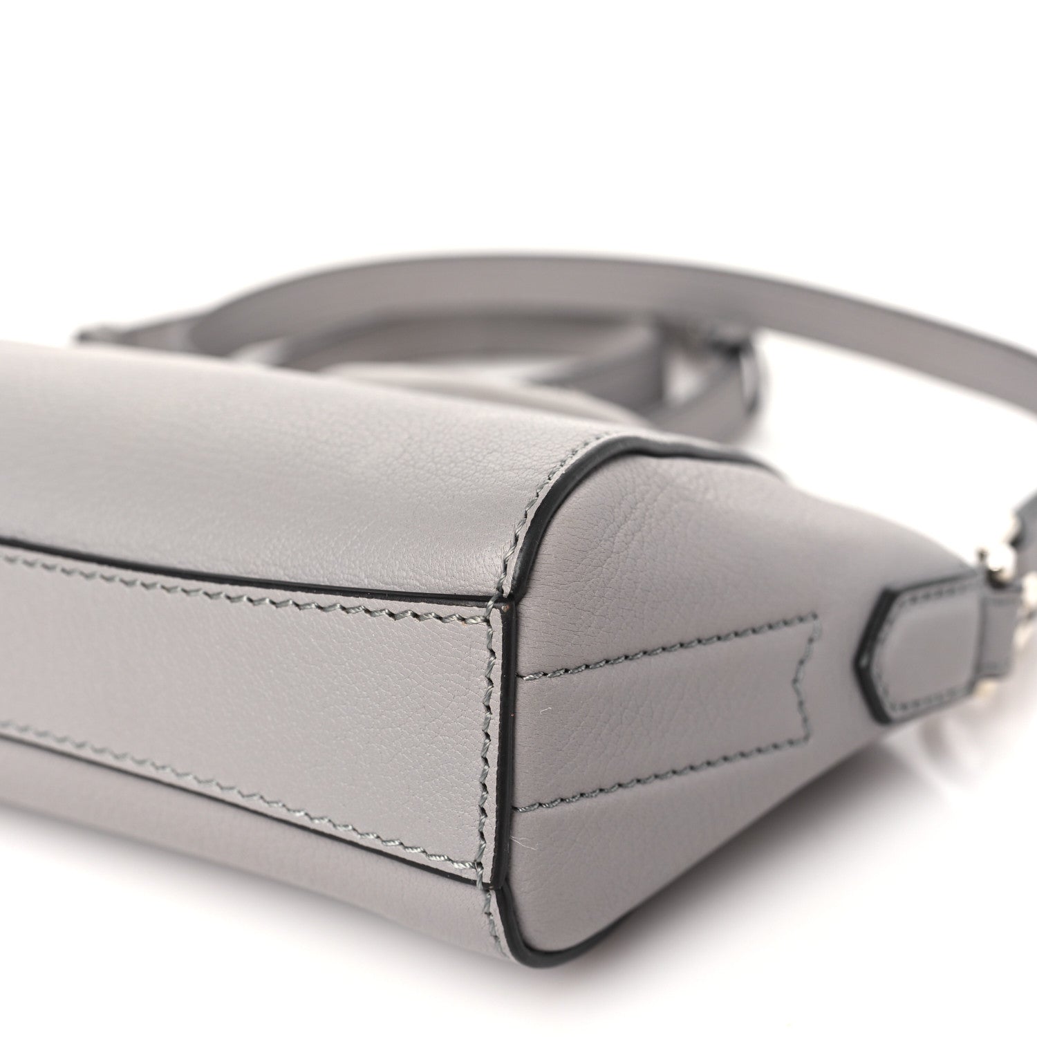 Givenchy Sugar Goatskin Nano Antigona Pearl Grey 8 of 8