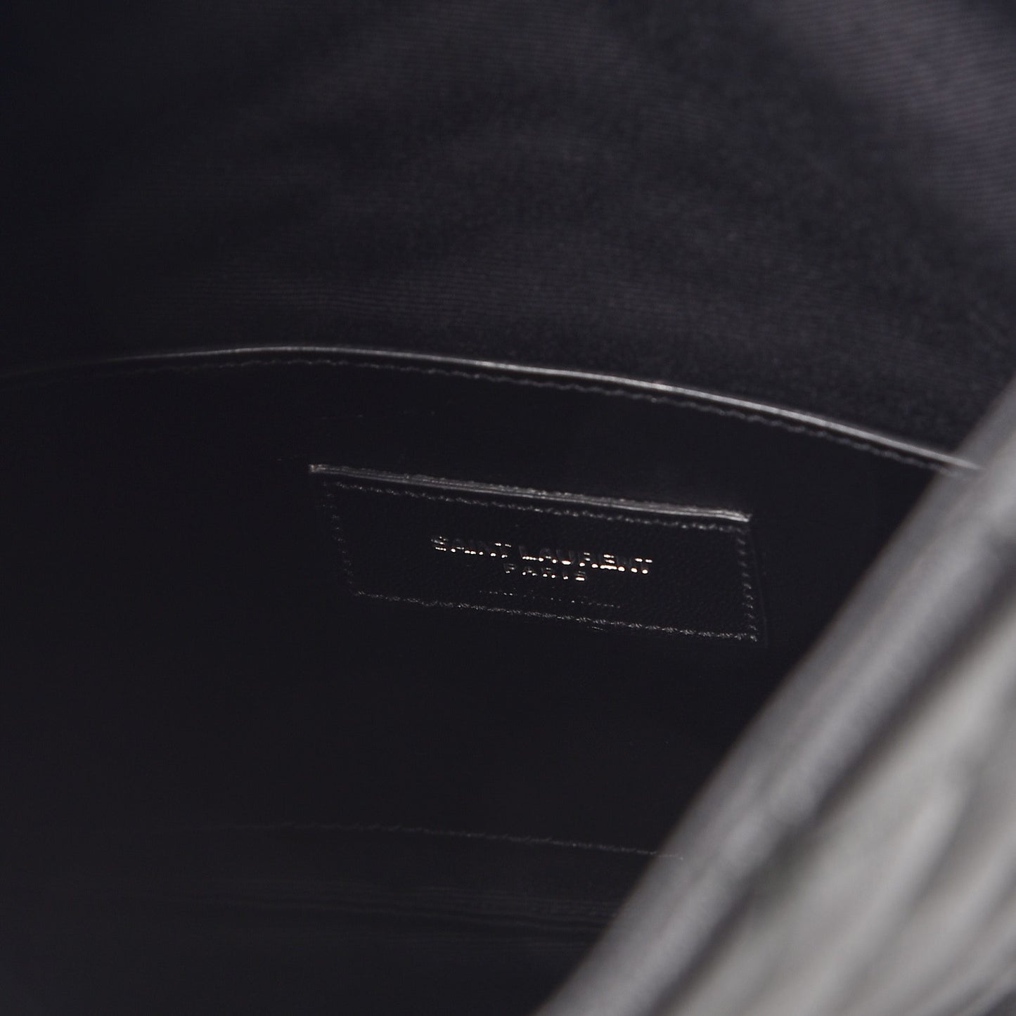 Calfskin Tri-quilt Monogram West Hollywood Clutch Black