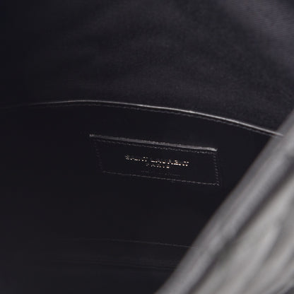 Saint Laurent Calfskin Tri-quilt Monogram West Hollywood Clutch Black 3 of 7