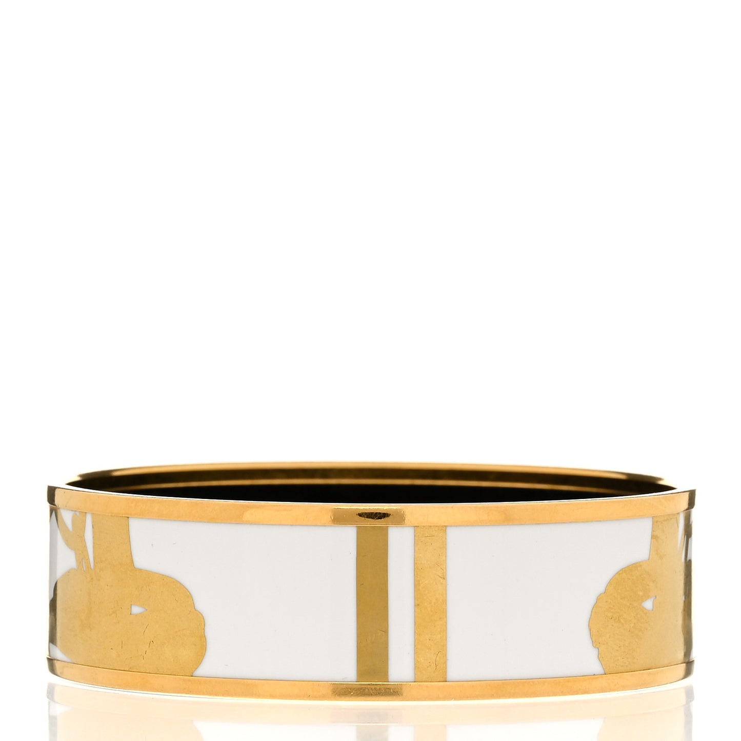 Enamel Printed Wide Brides De Gala Tattoo Bracelet 62 Cuivre