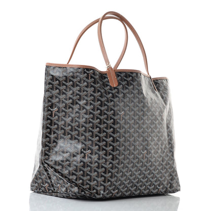 Goyard Goyardine Saint Louis GM Black Gold 4 of 11