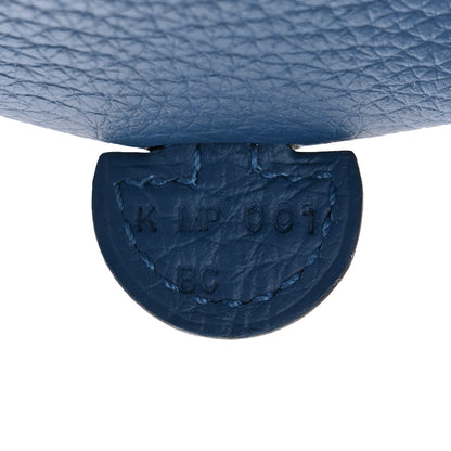 Hermes Taurillon Clemence Amazone Sangle Cavale Evelyne TPM Bleu Tie Nata Black Cacao 6 of 11