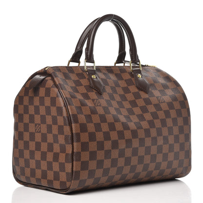 Louis Vuitton Damier Ebene Speedy 30 3 of 7