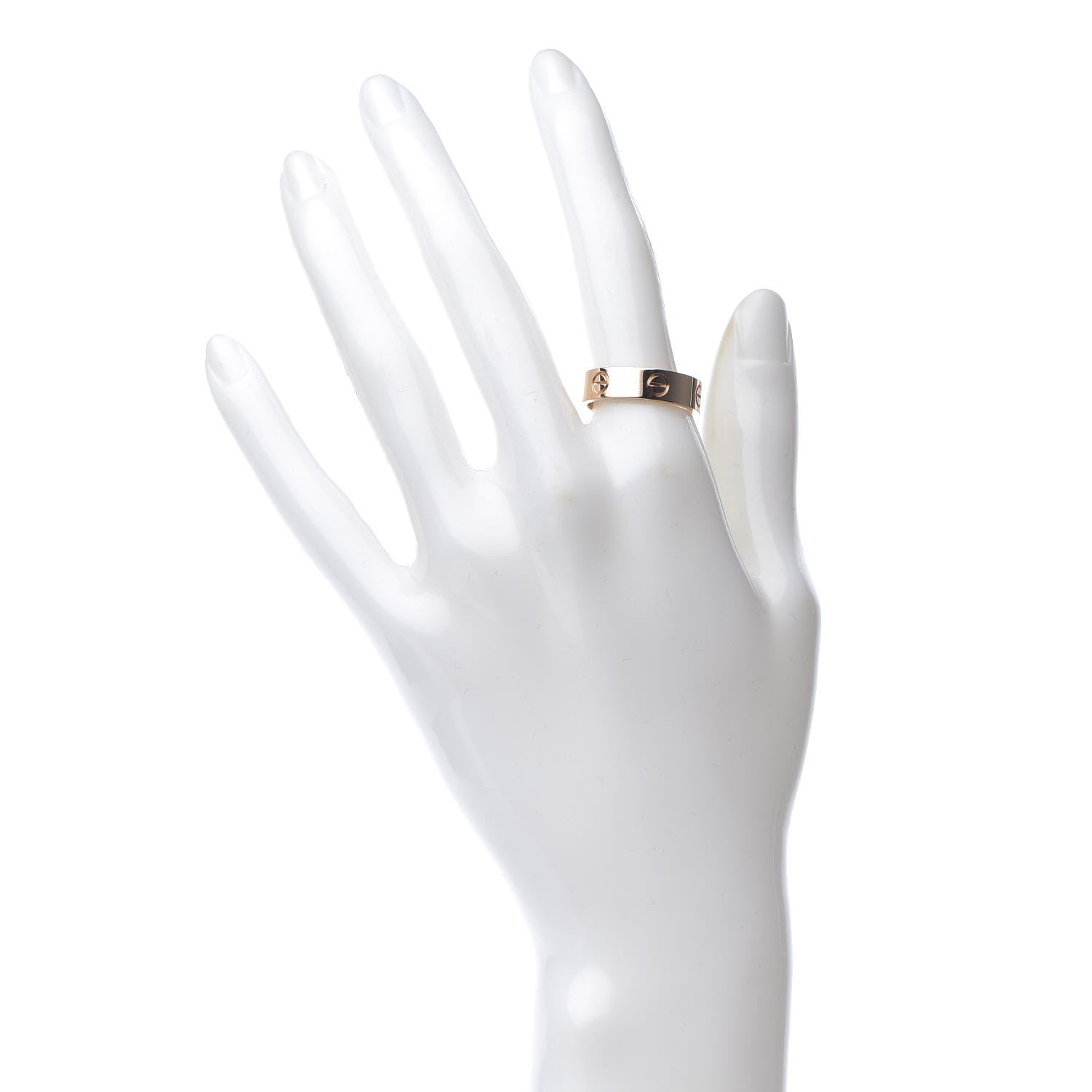 Cartier 18K Pink Gold 5.5mm LOVE Ring 57 8 2 of 5