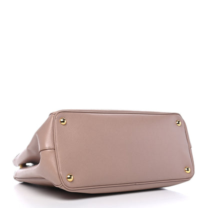 Prada Saffiano Medium Galleria Double Zip Tote Cammeo 3 of 8