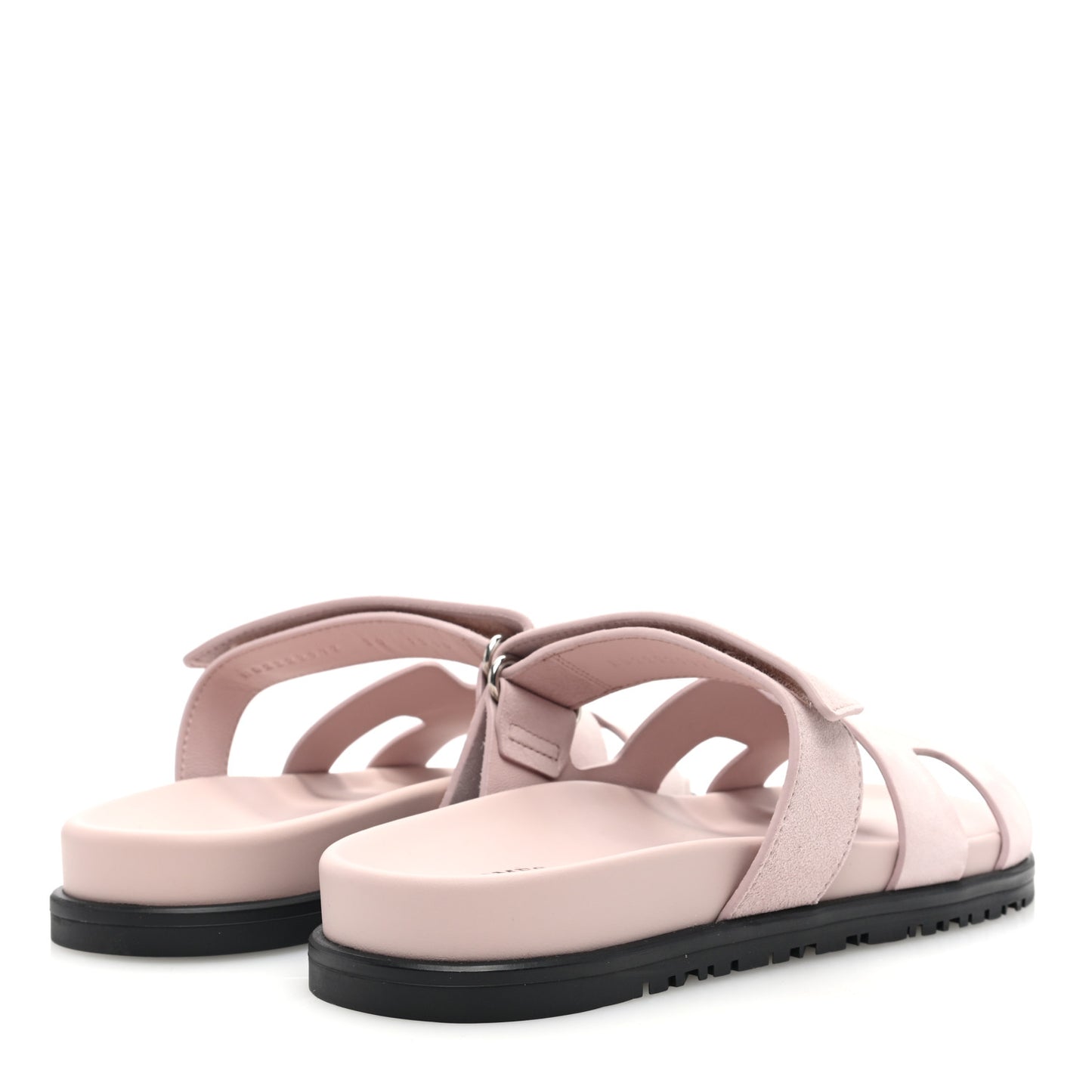Suede Goatskin Womens Chypre Sandals 38 Rose Porcelaine