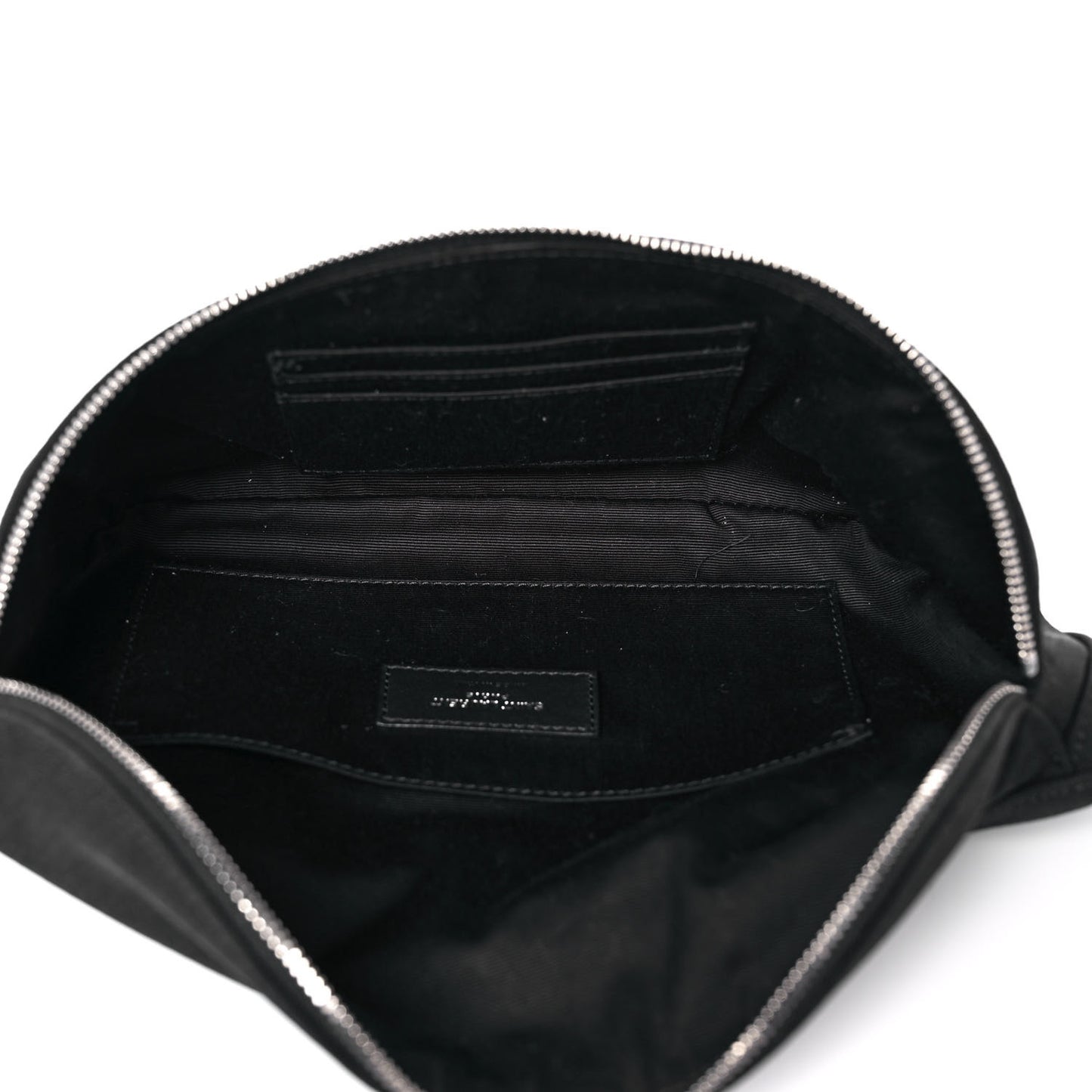 Canvas Monogram Belt Bag Black