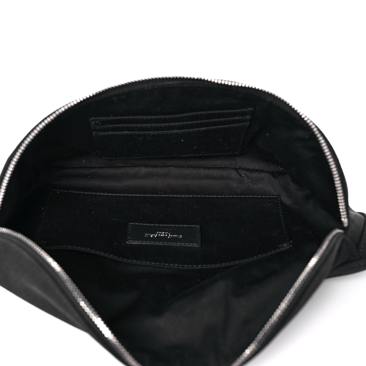 Saint Laurent Canvas Monogram Belt Bag Black 5 of 9