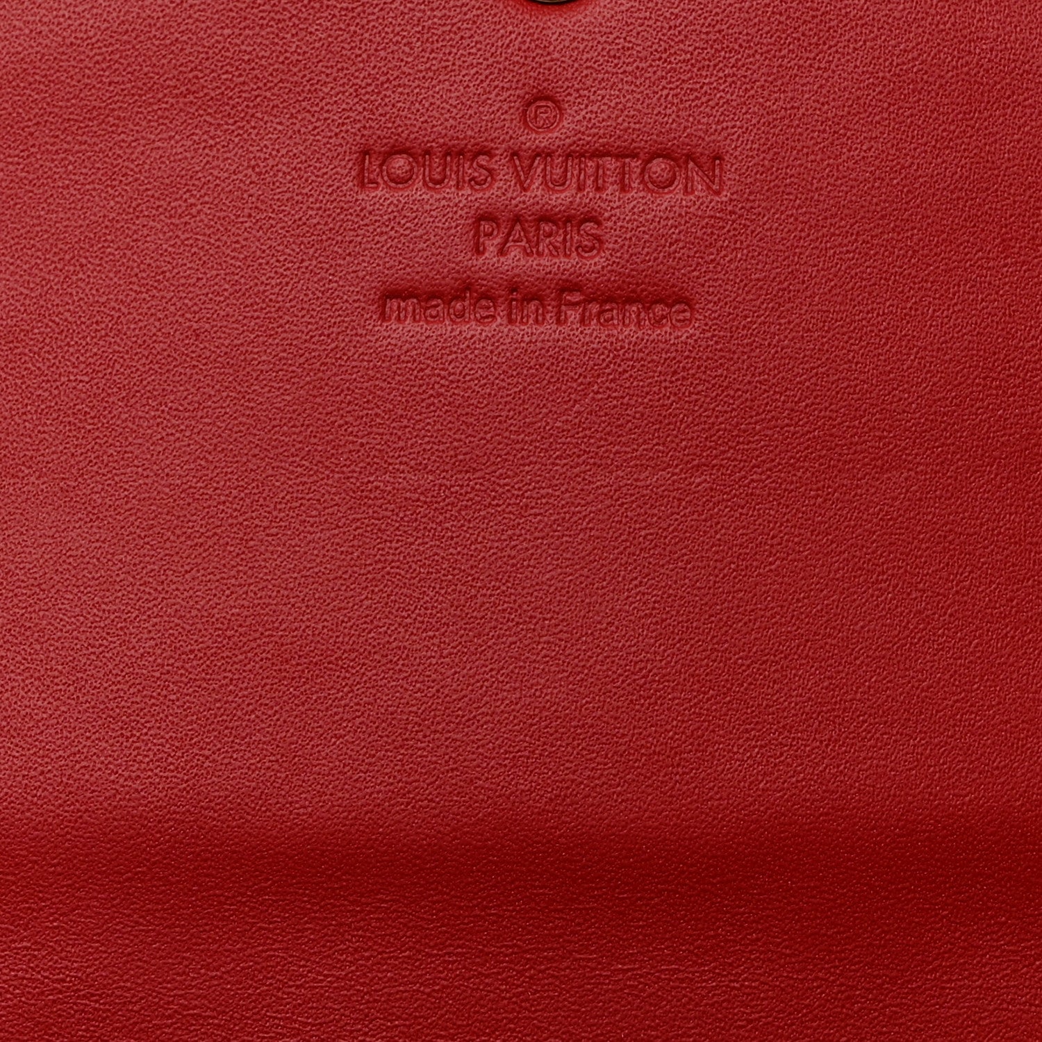 Louis Vuitton Vernis Sarah Wallet NM Cherry 6 of 6