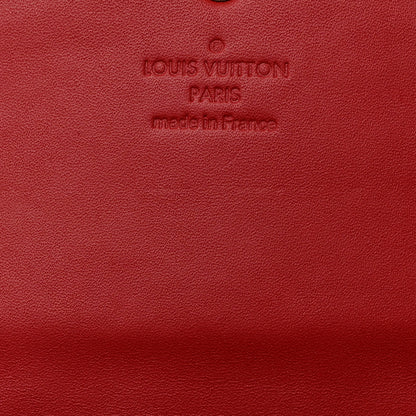 Louis Vuitton Vernis Sarah Wallet NM Cherry 6 of 6