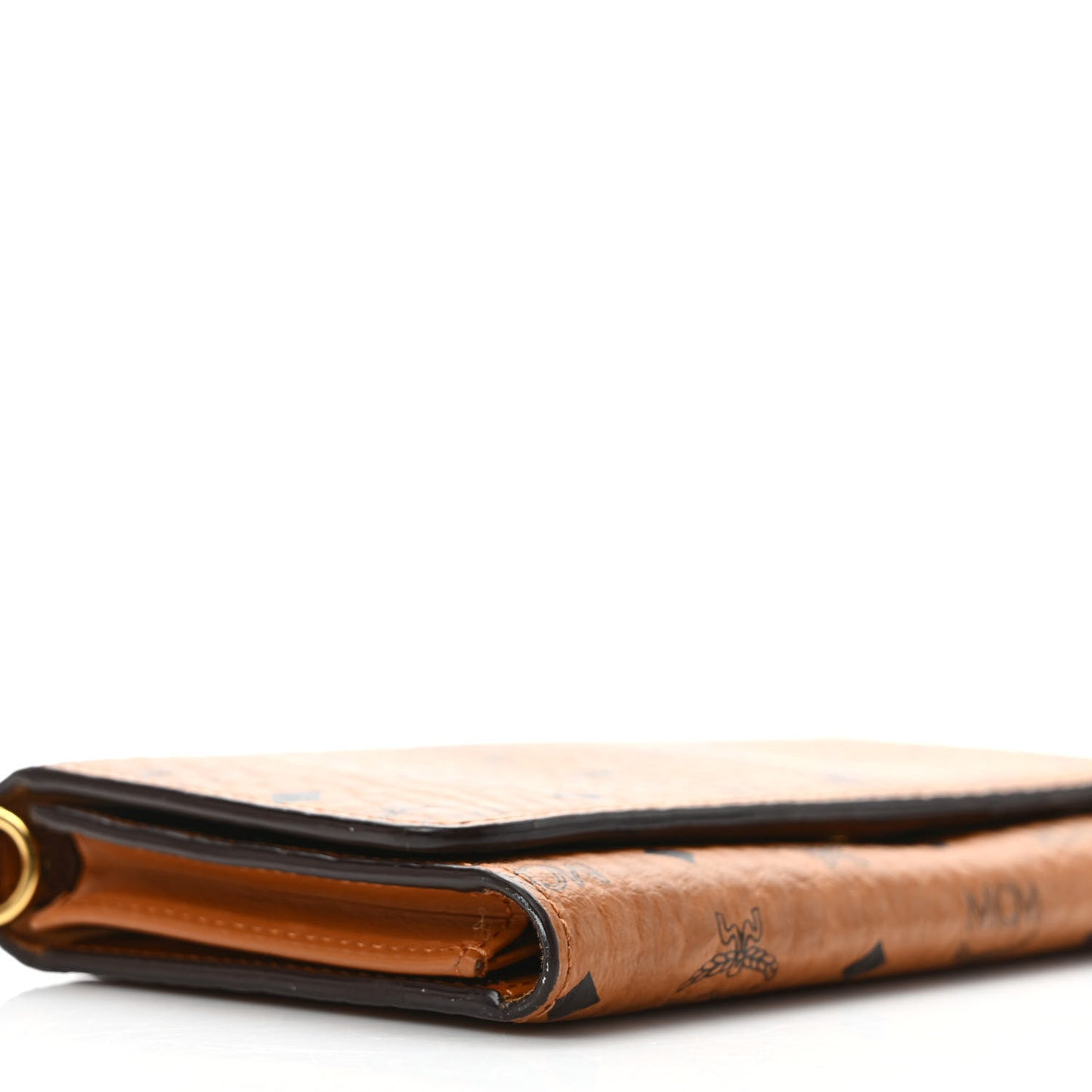 Visetos Chain Wallet Crossbody Cognac