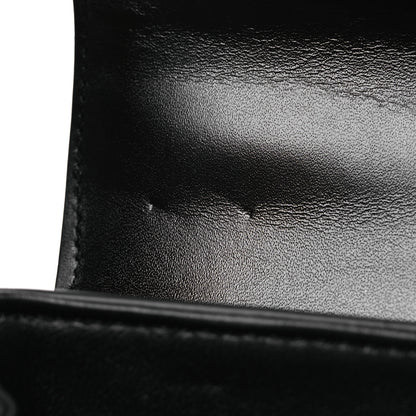 Celine Satinated Calfskin Mini 16 Top Handle Bag Black 22 of 29