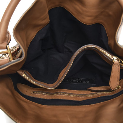 Burberry Prorsum Canvas House Check Studded Hobo Dark Sand 5 of 11