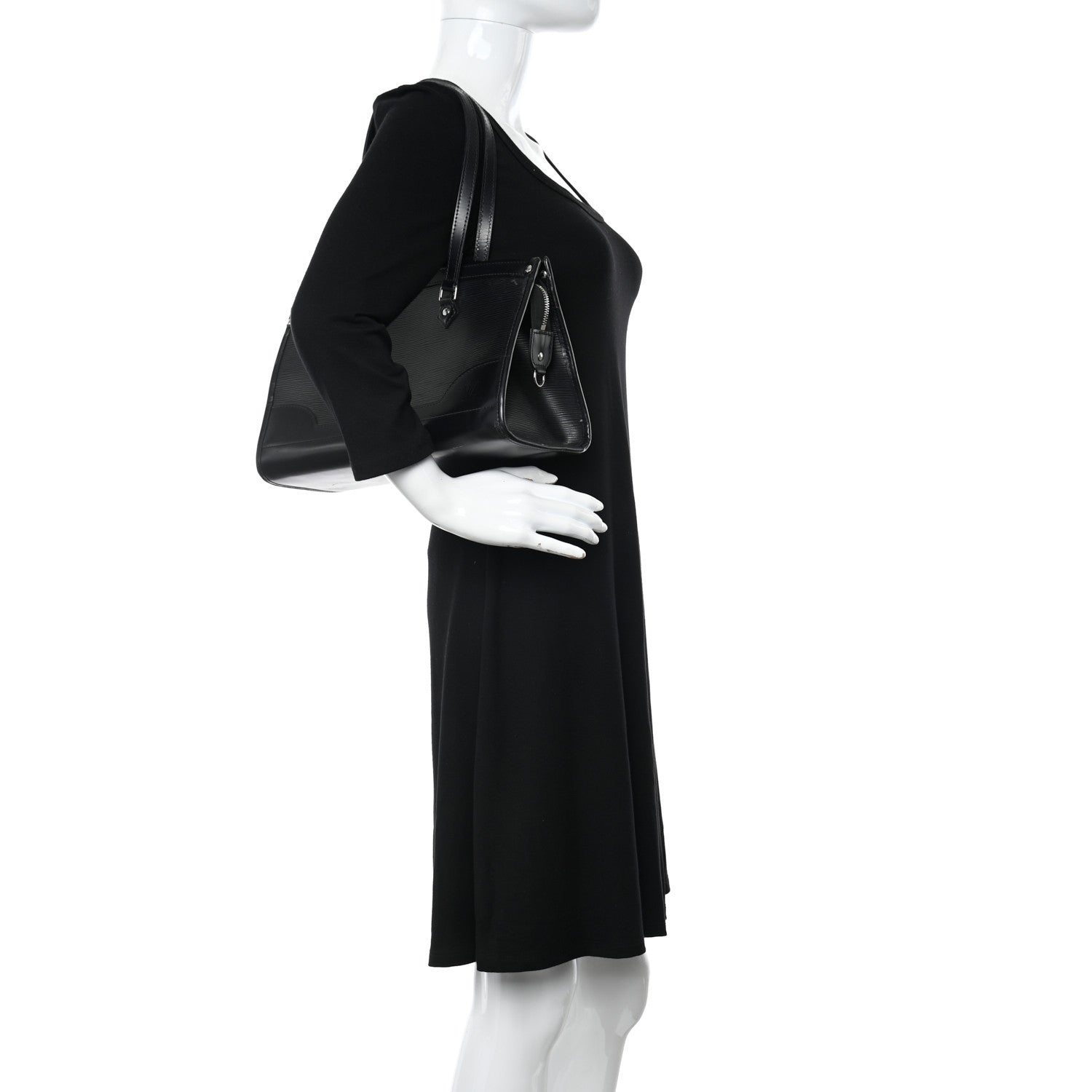 Louis Vuitton Epi Madeline PM Black 2 of 20