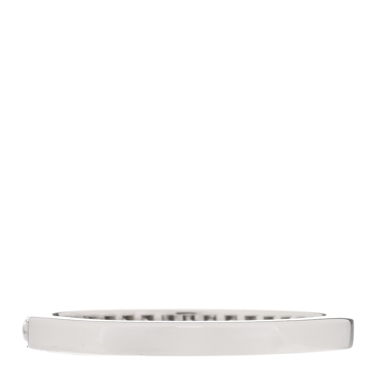 Platinum Diamond Grace Half Circle Wedding Band Ring 54 6.75