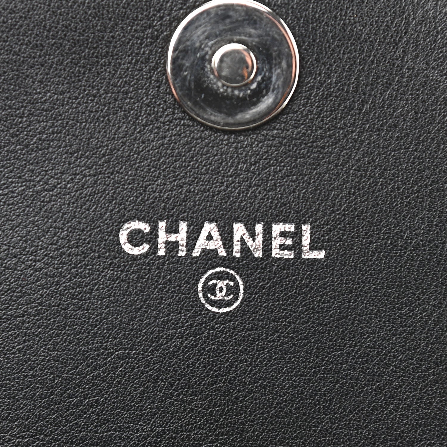 Chanel Caviar Half Moon Wallet On Chain WOC Black 6 of 10