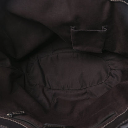 Gucci Monogram Medium D Gold Tote Bag Brown 5 of 10