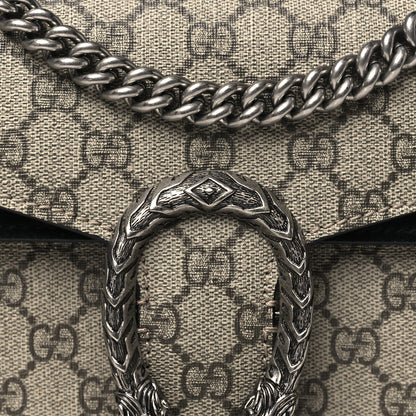 Gucci GG Supreme Monogram Small Dionysus Shoulder Bag Black 8 of 10