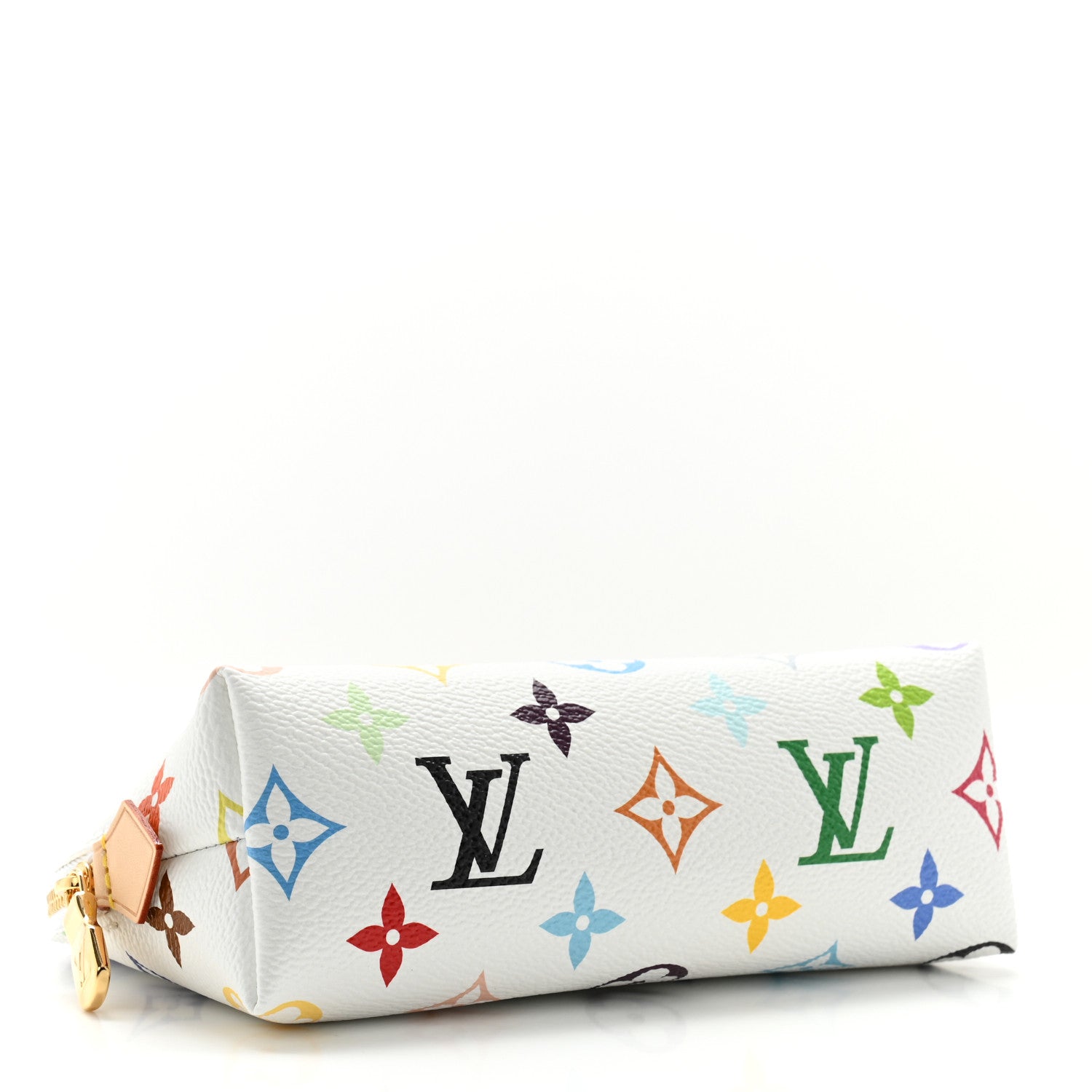 Louis Vuitton LV x TM Monogram Multicolor Cosmetic Pouch PM White 4 of 7