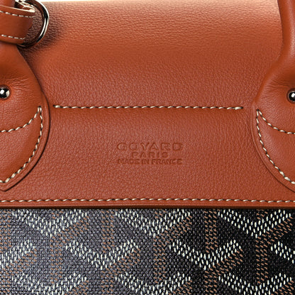 Goyard Goyardine Calfskin Mini Alpin Backpack Black Gold 6 of 11