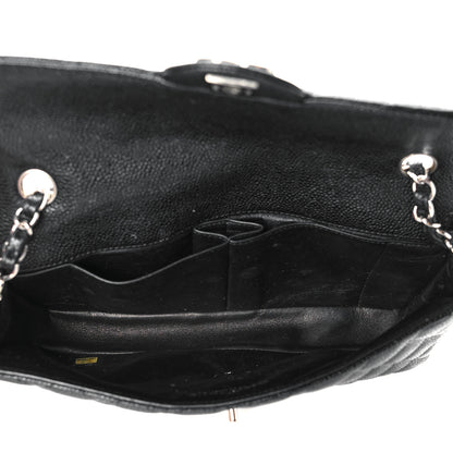 Chanel Caviar Quilted East West Flap Black 5 of 11