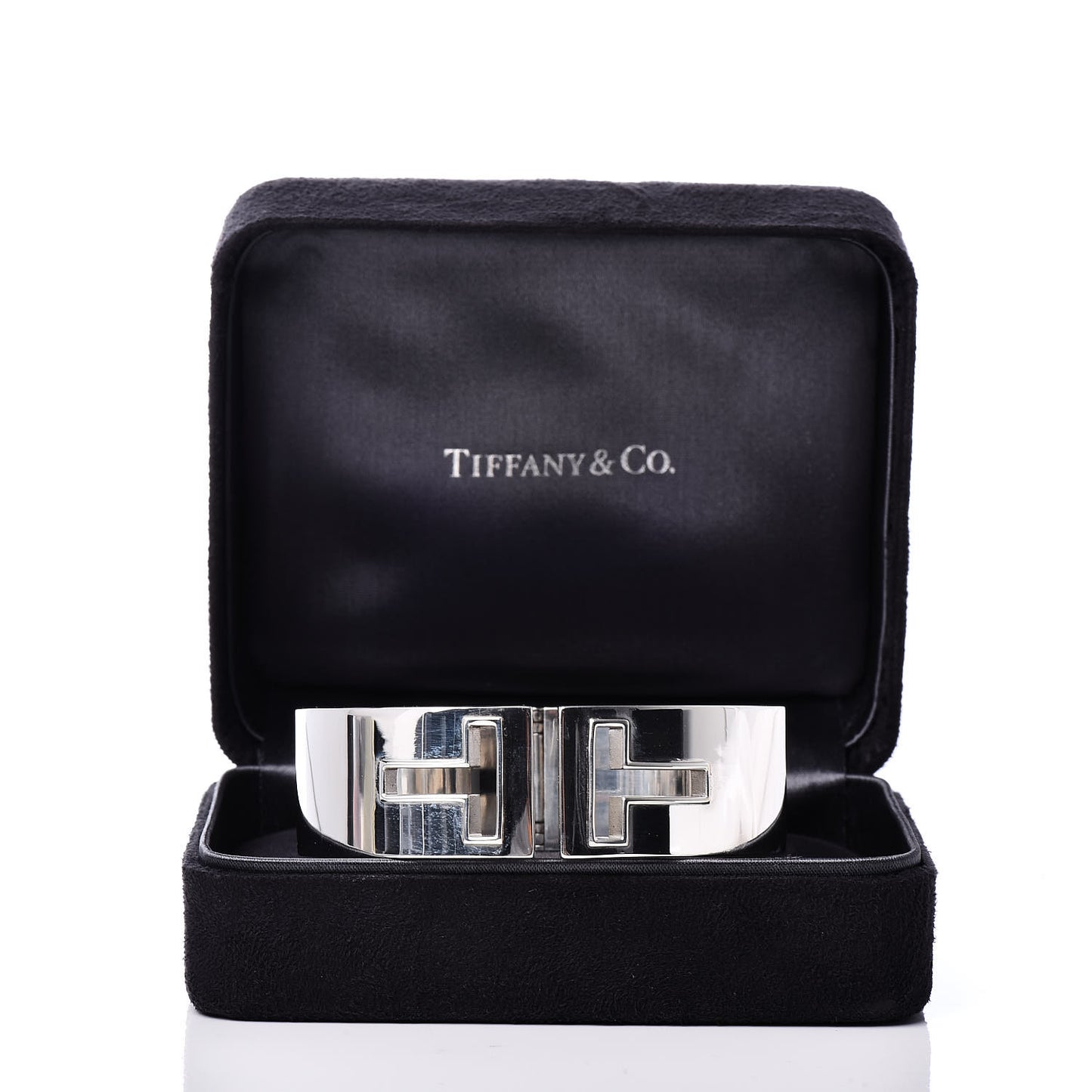 Sterling Silver T Cutout Cuff Bracelet