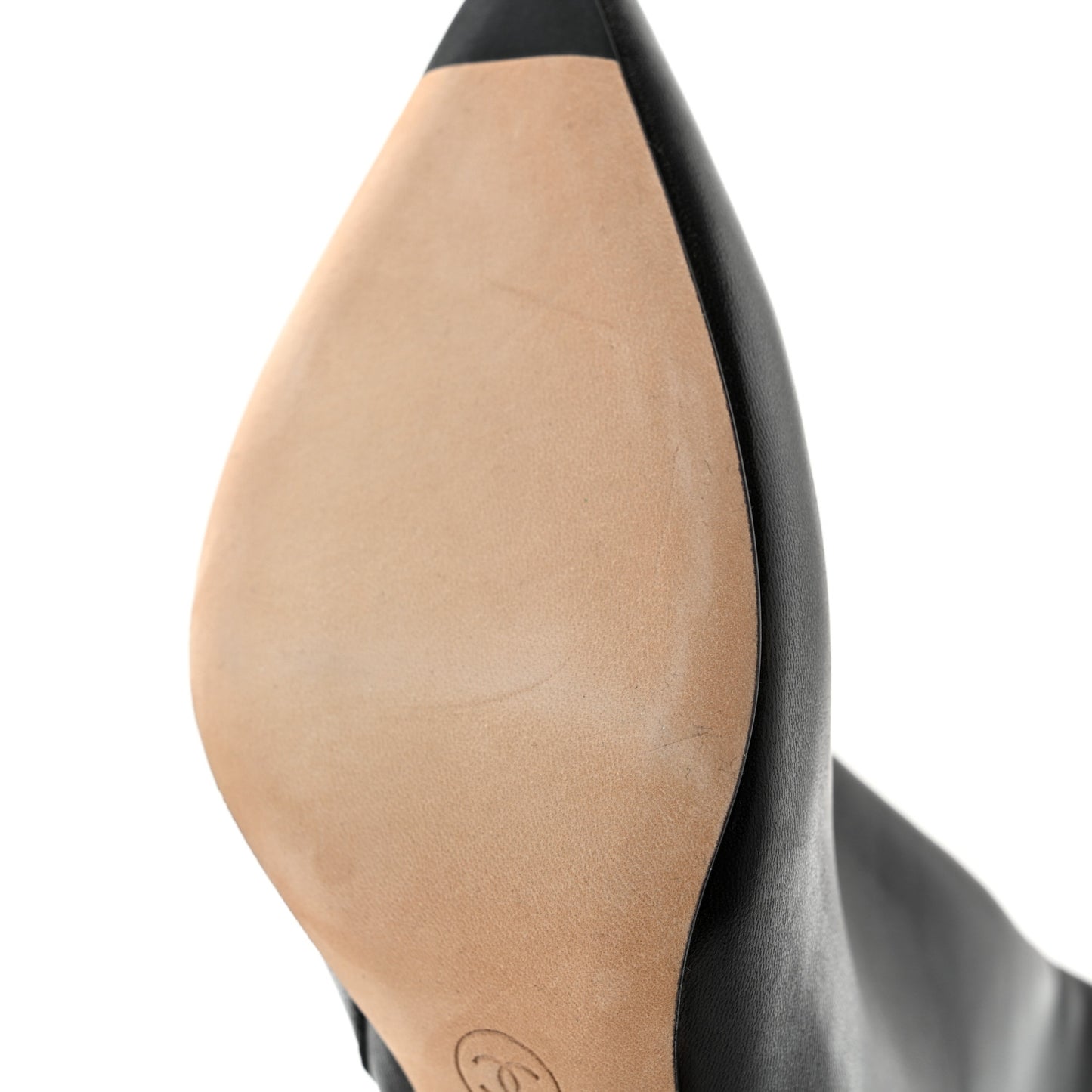 Lambskin Pearl Snake Ankle Boots 39 Black