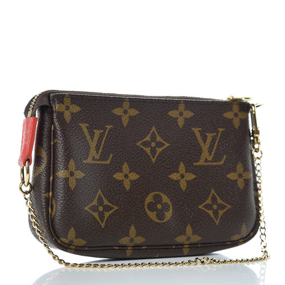 Louis Vuitton Monogram 2018 Christmas Animation Mini Cats Pochette Accessories 3 of 11