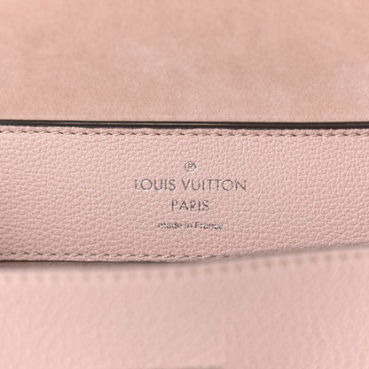 Louis Vuitton Soft Calfskin Embroidered Lockme Ever BB Rose Pink Snow White Black 8 of 9